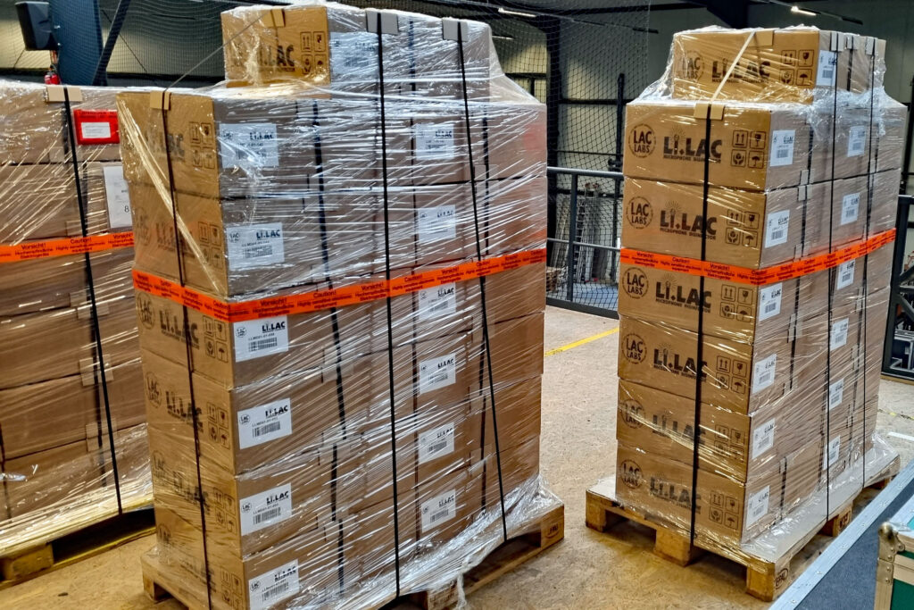 Li.LAC microphone disinfection units ready to ship