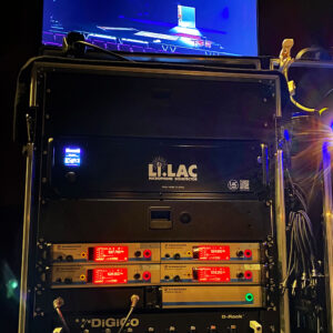 Li.LAC microphone disinfector at Cube521 Theater